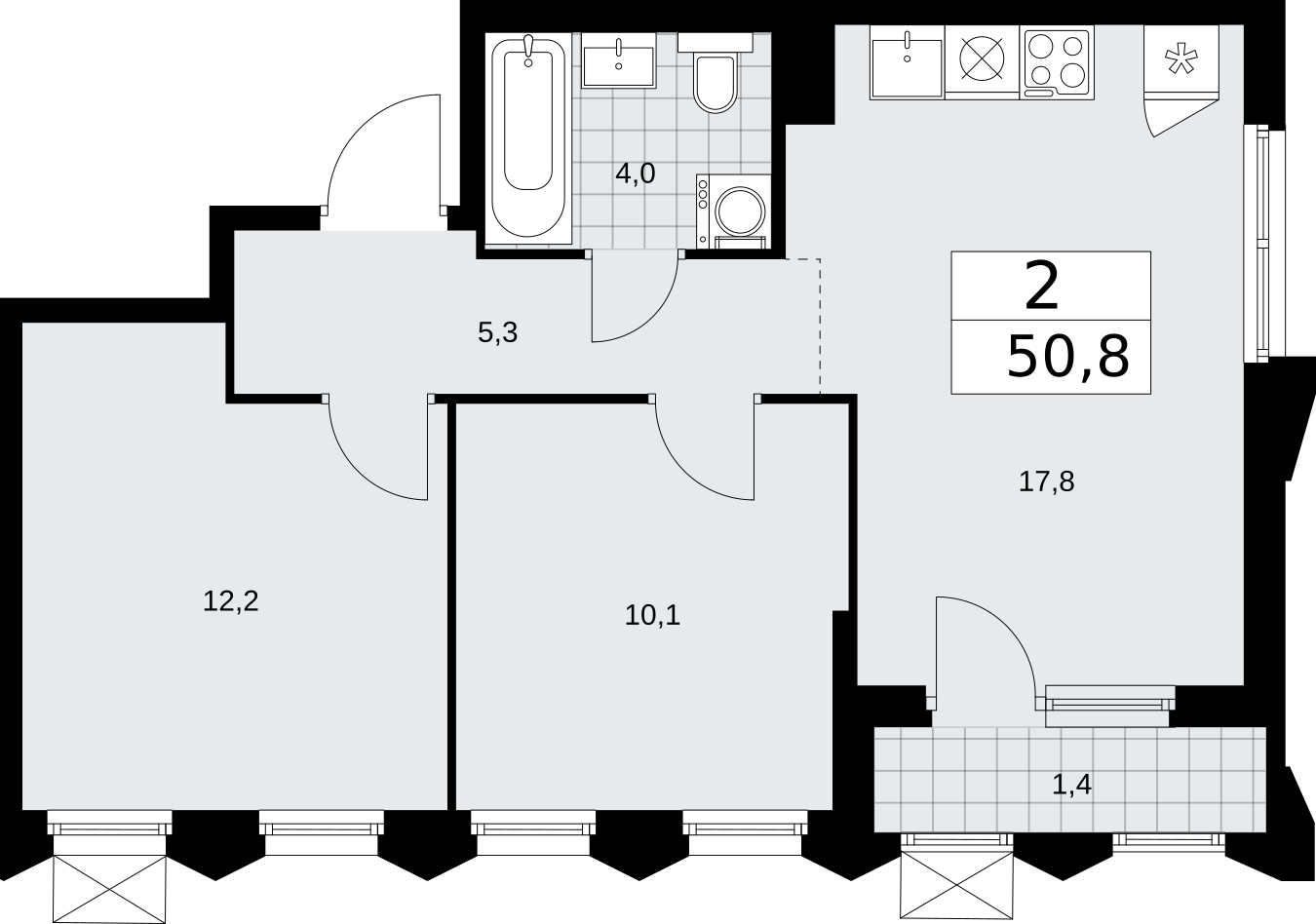 Объект по адресу Москва г, Десеновское п, Мостовая ул, д. 5