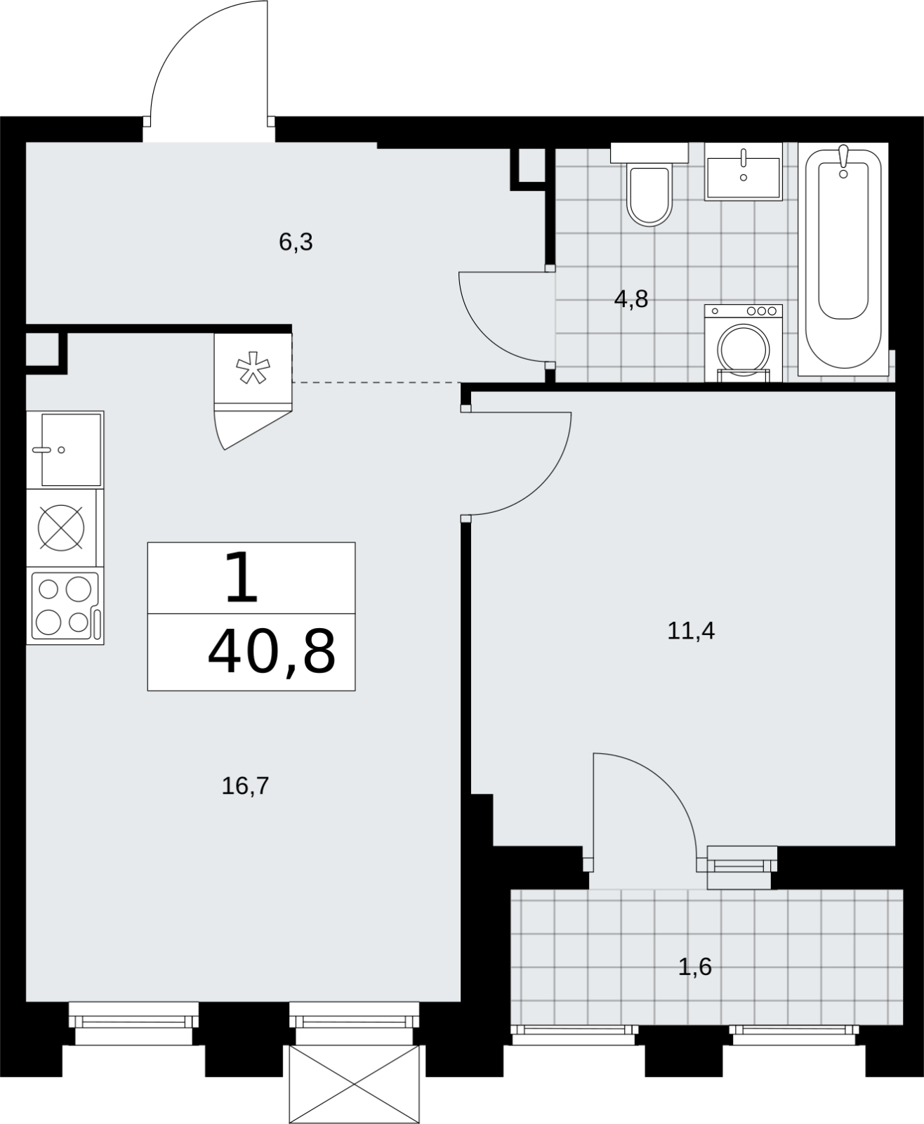 Объект по адресу Москва г, Десеновское п, Мостовая ул, д. 5