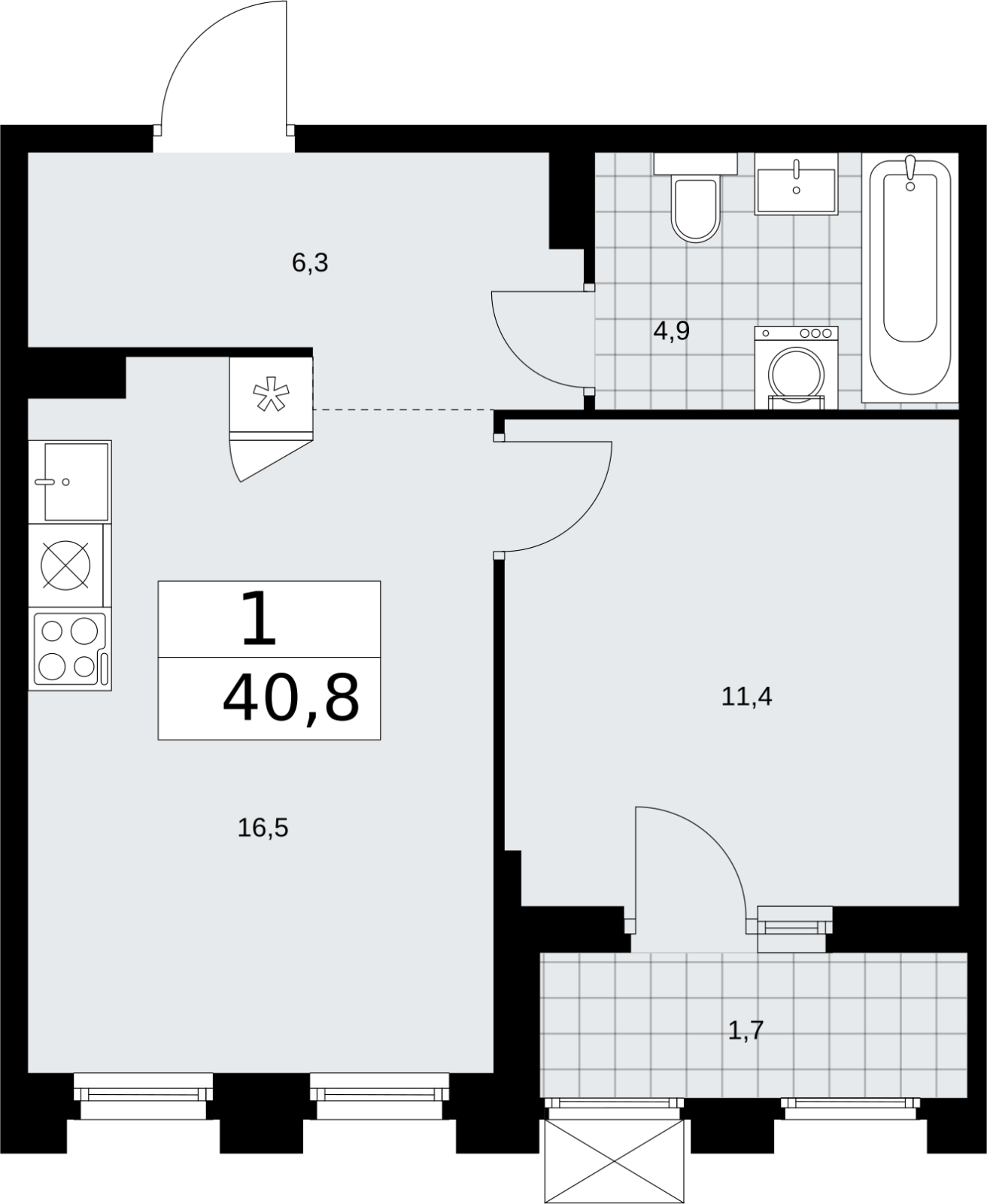 Объект по адресу Москва г, Десеновское п, Мостовая ул, д. 5