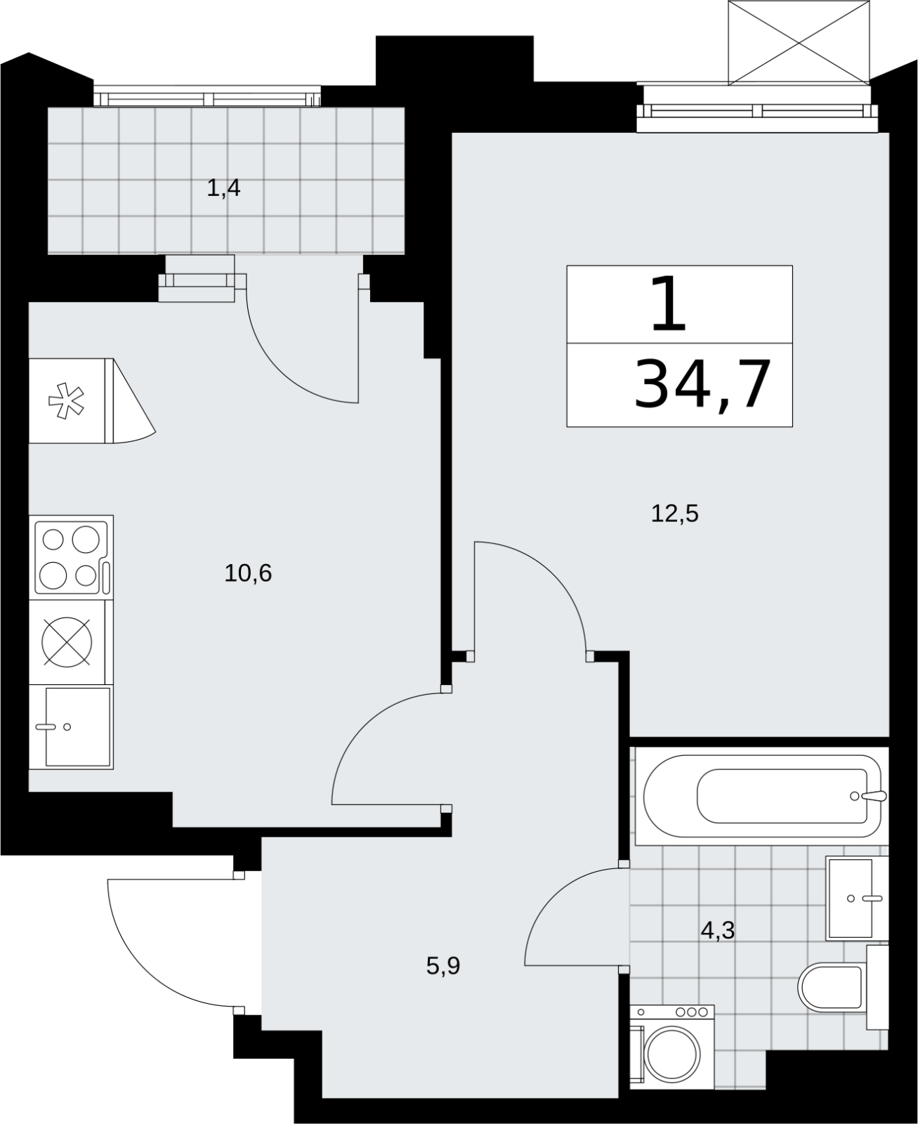 Объект по адресу Москва г, Десеновское п, Мостовая ул, д. 5