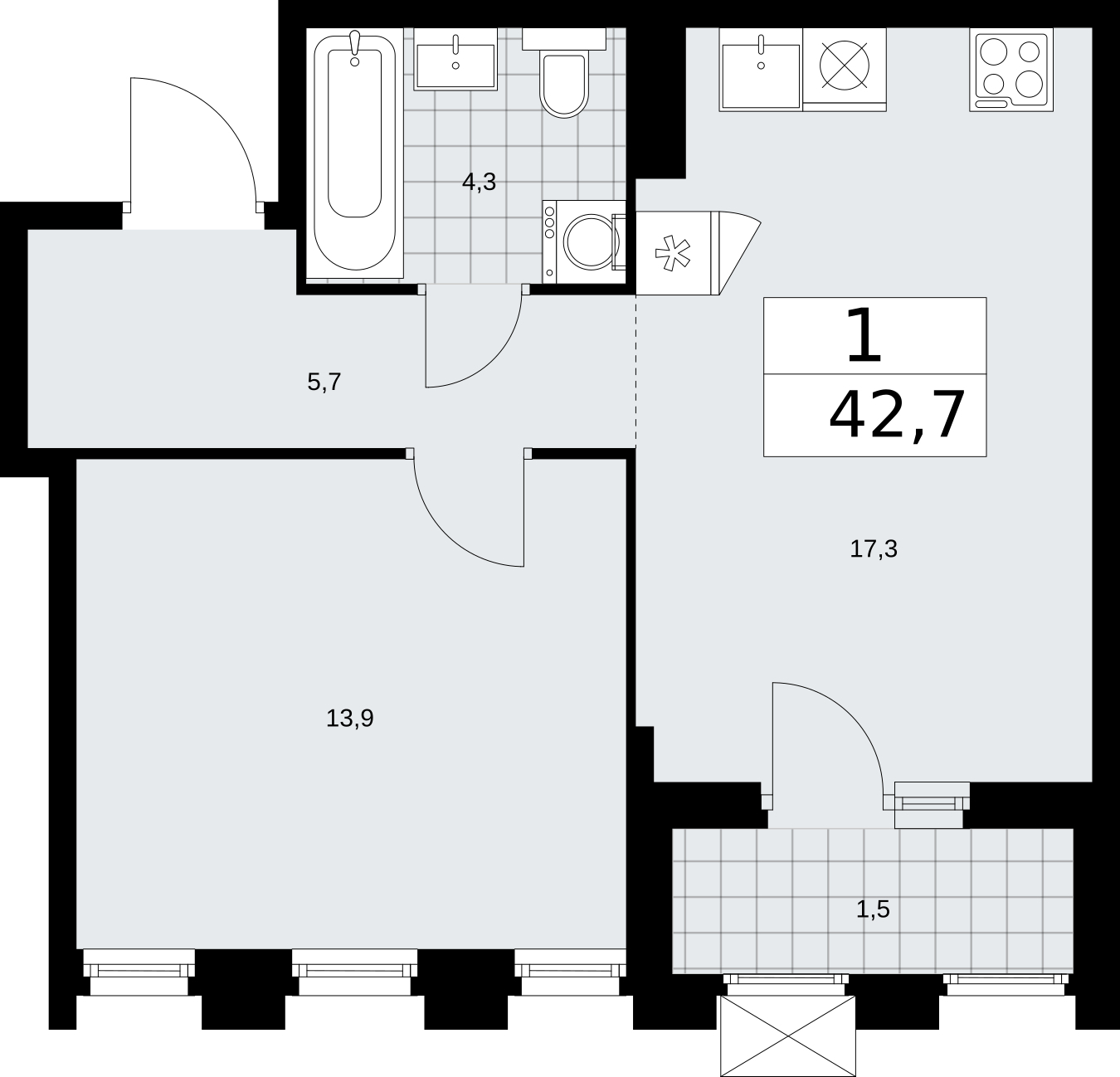 Объект по адресу Москва г, Десеновское п, Мостовая ул, д. 5
