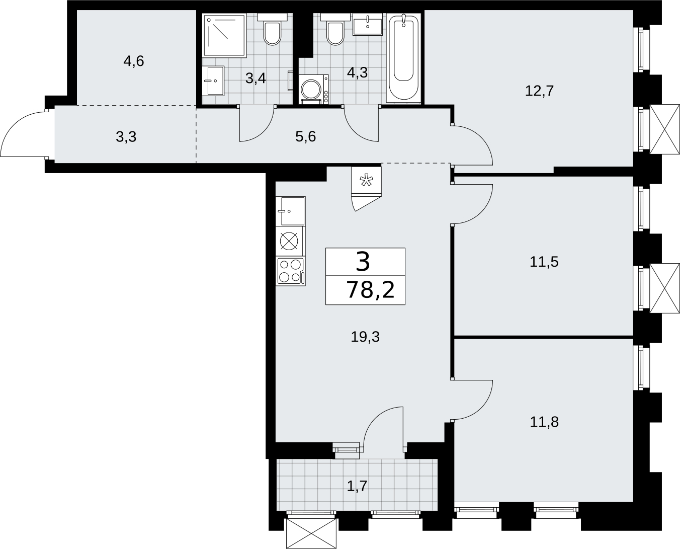 Объект по адресу Москва г, Десеновское п, Мостовая ул, д. 5