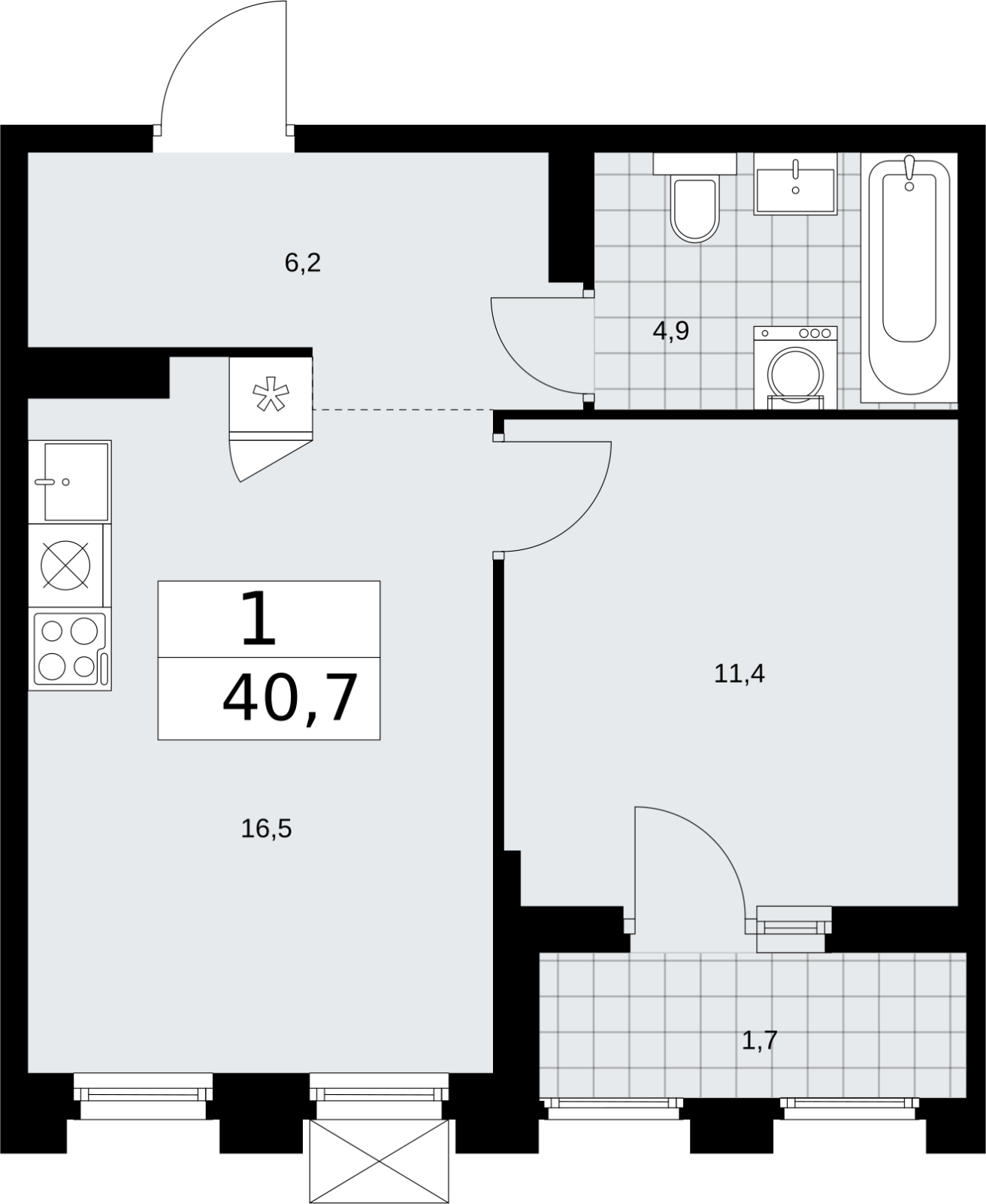 Объект по адресу Москва г, Десеновское п, Мостовая ул, д. 5
