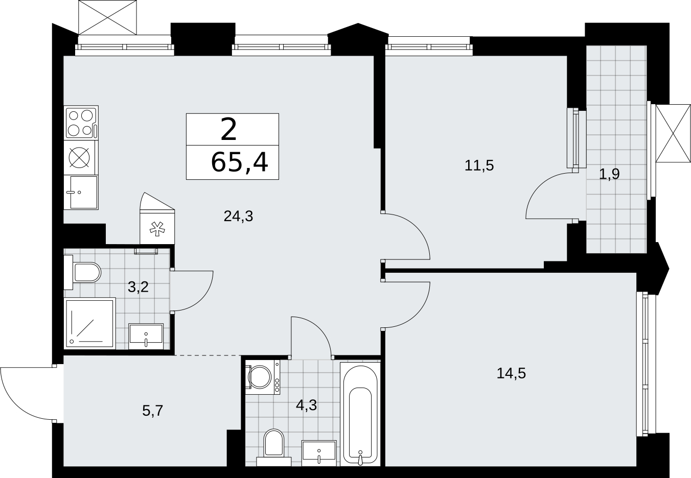 Объект по адресу Москва г, Десеновское п, Мостовая ул, д. 5