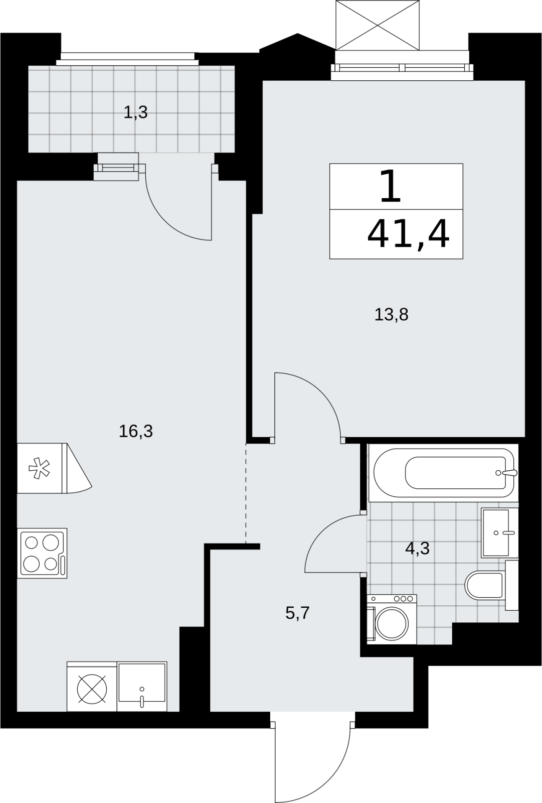 Объект по адресу Москва г, Десеновское п, Мостовая ул, д. 5