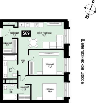 Объект по адресу Москва г, Шмитовский проезд, влд. 40