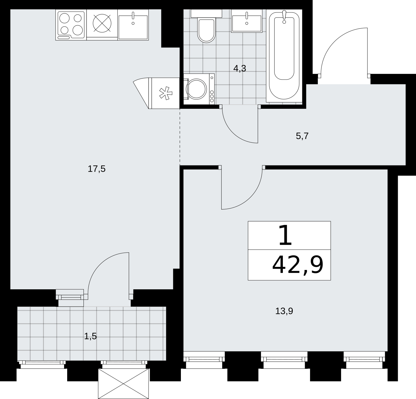 Объект по адресу Москва г, Десеновское п, Мостовая ул, д. 5