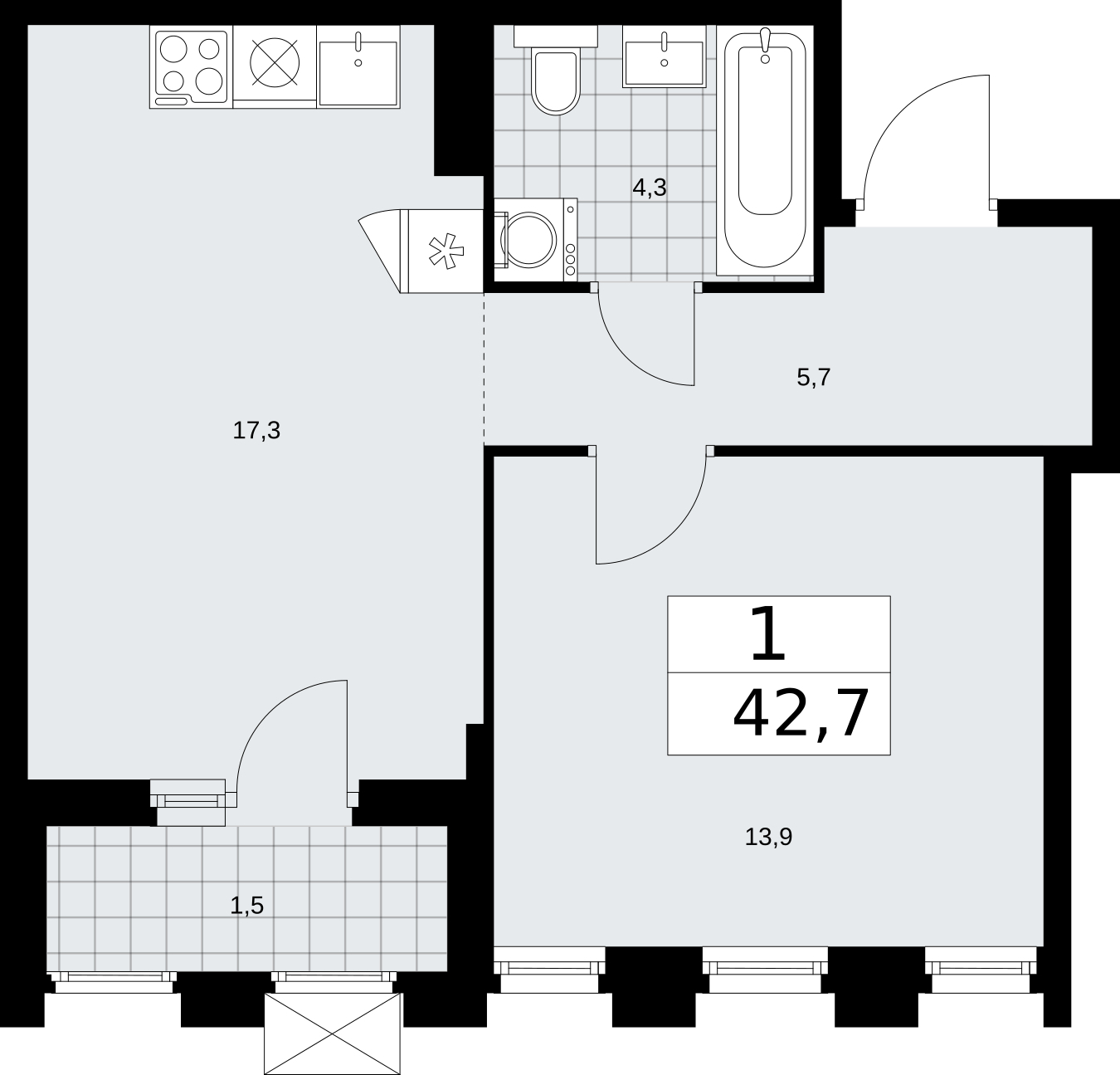 Объект по адресу Москва г, Десеновское п, Мостовая ул, д. 5