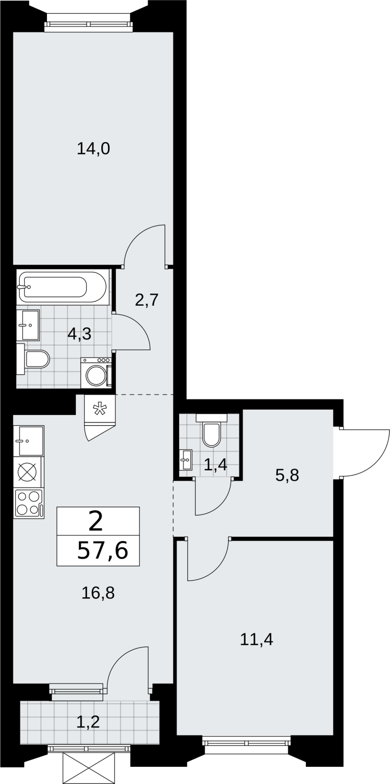 Объект по адресу Москва г, Десеновское п, Мостовая ул, д. 5