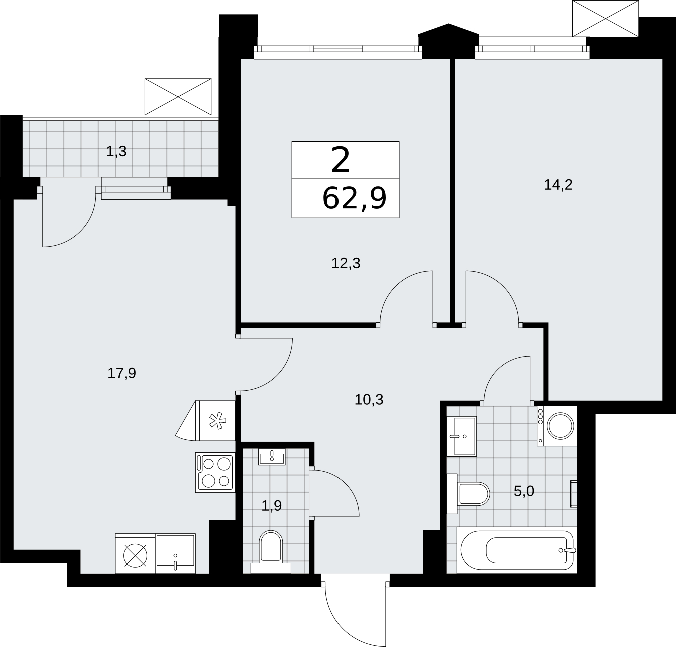 Объект по адресу Москва г, Десеновское п, Мостовая ул, д. 5