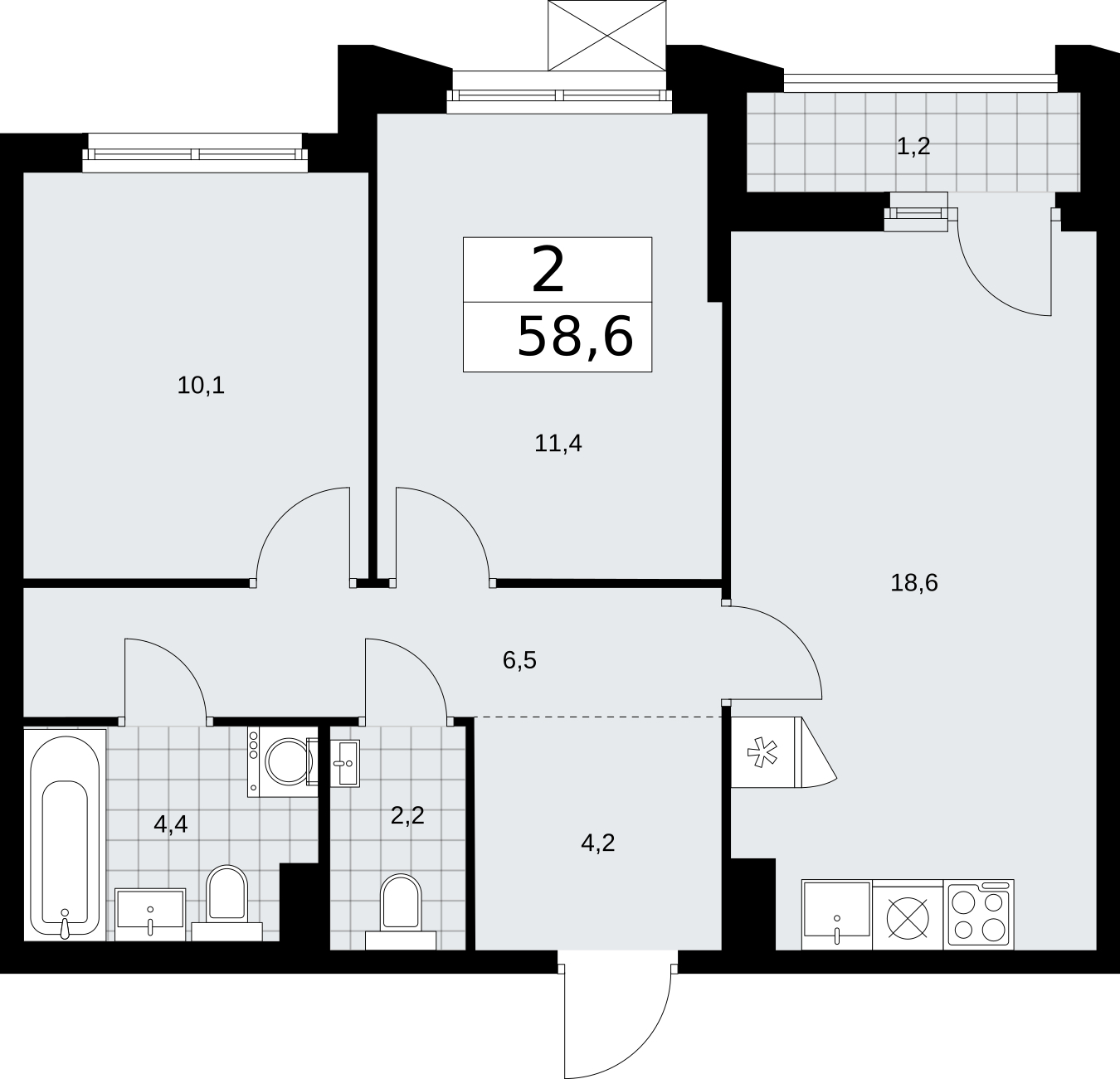 Объект по адресу Москва г, Десеновское п, Мостовая ул, д. 5