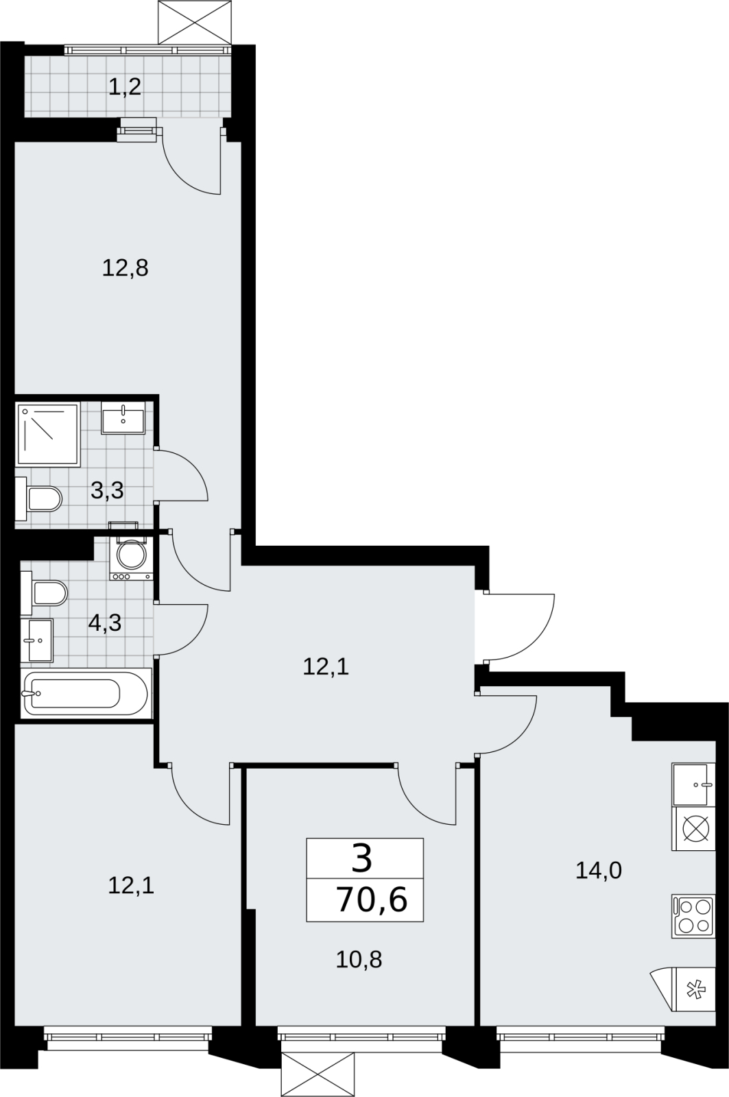 Объект по адресу Москва г, Десеновское п, Мостовая ул, д. 5