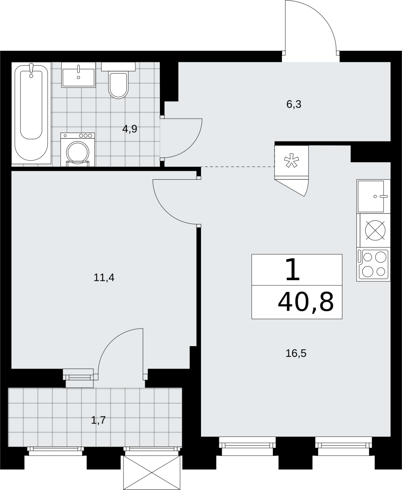 Объект по адресу Москва г, Десеновское п, Мостовая ул, д. 5