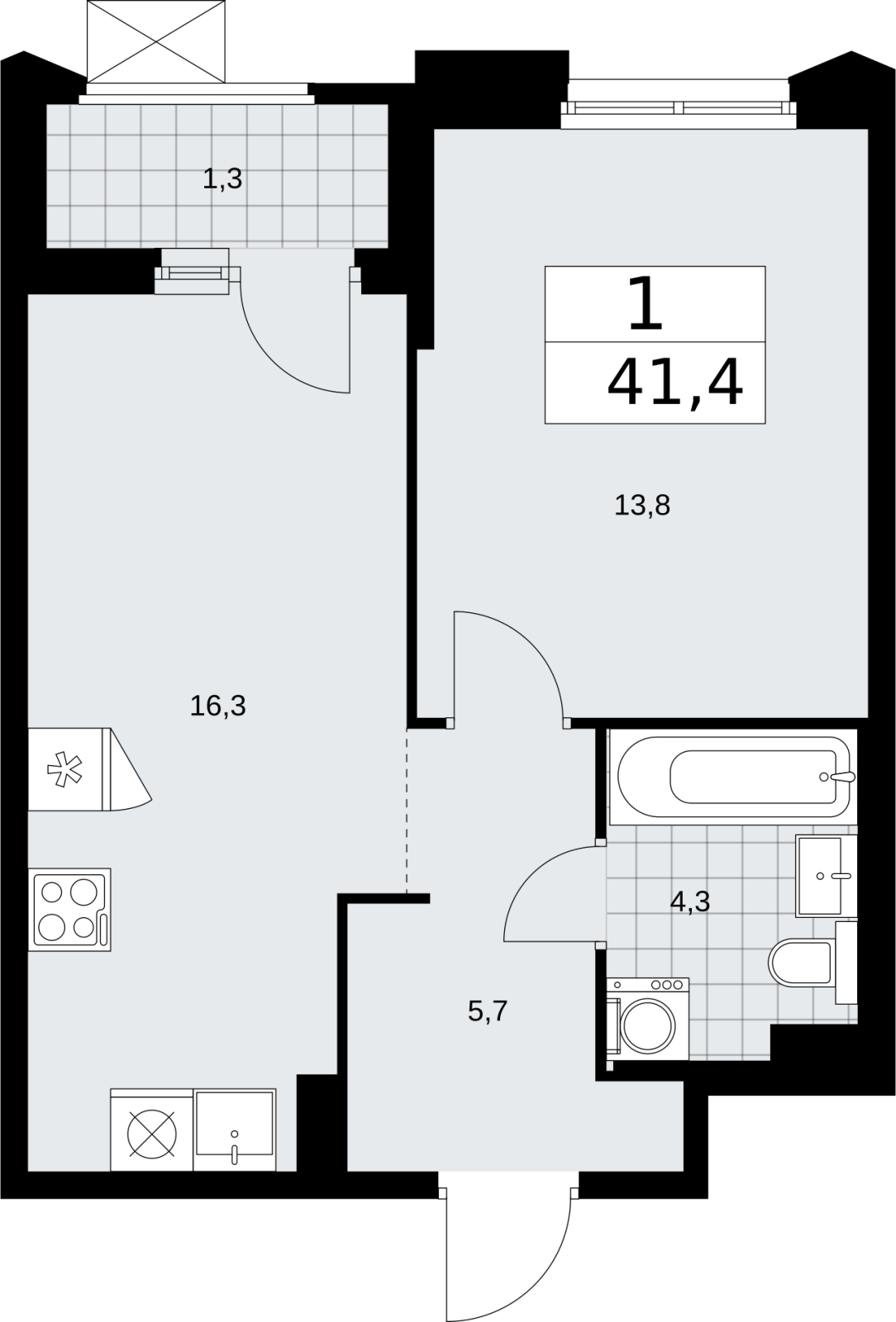 Объект по адресу Москва г, Десеновское п, Мостовая ул, д. 5