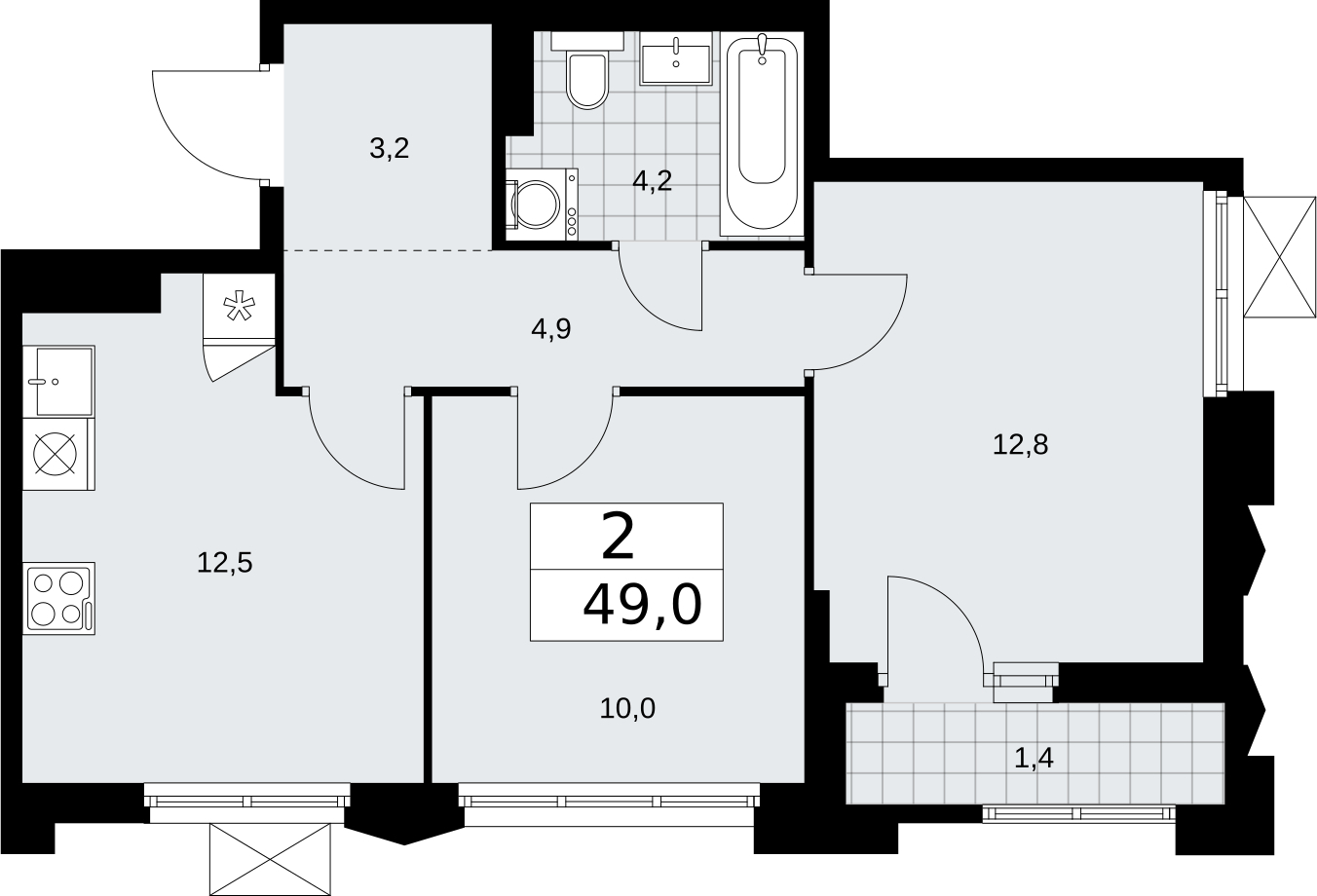 Объект по адресу Москва г, Десеновское п, Мостовая ул, д. 5