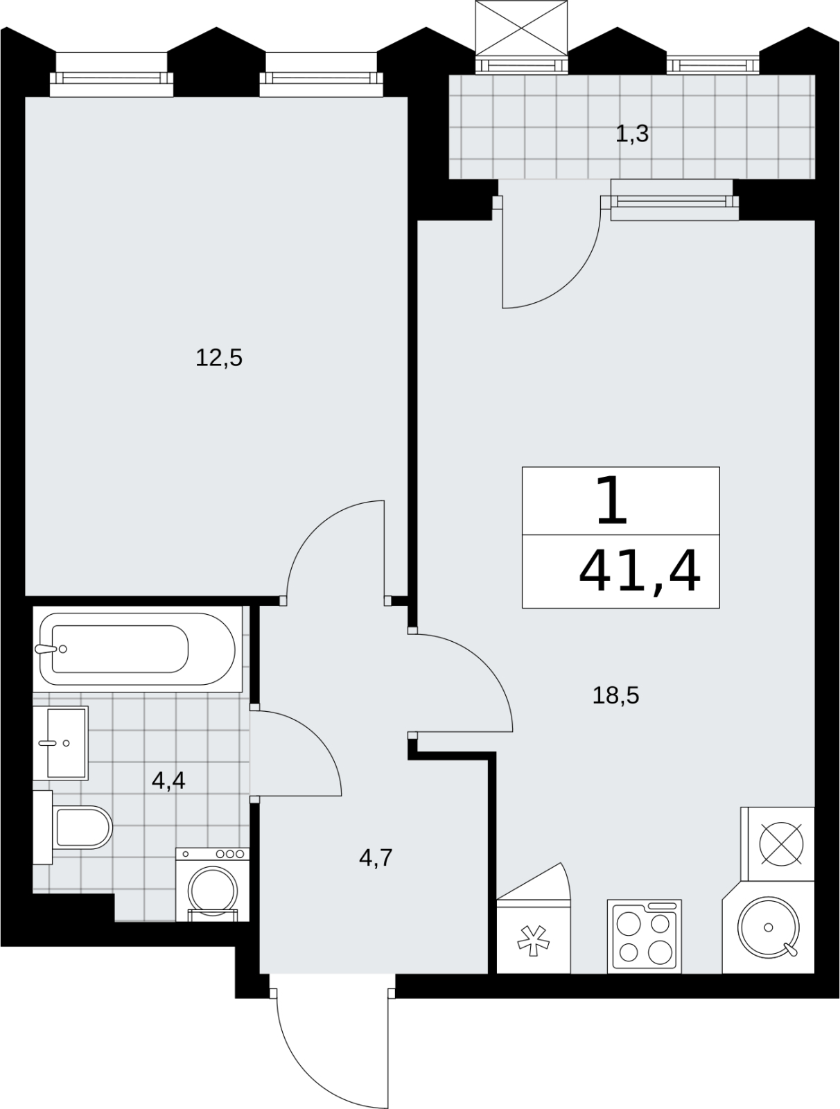 Объект по адресу Москва г, Десеновское п, Мостовая ул, д. 5