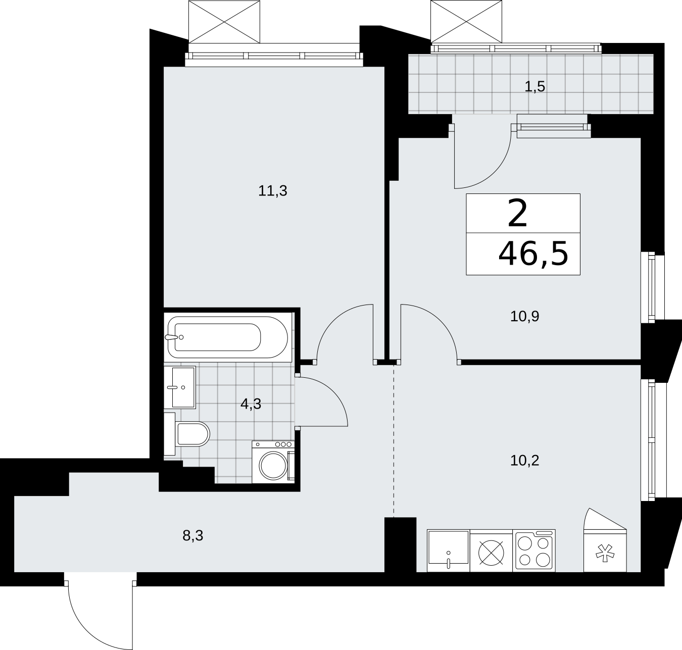 Объект по адресу Москва г, Десеновское п, Мостовая ул, д. 5
