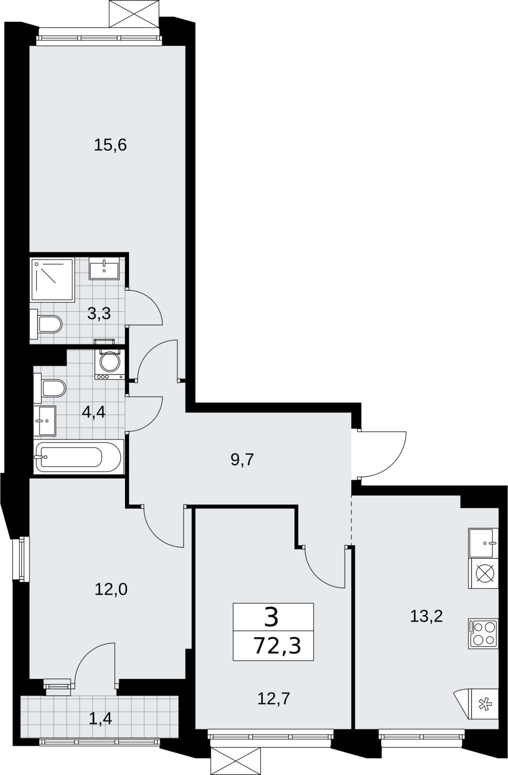 Объект по адресу Москва г, Десеновское п, Мостовая ул, д. 5