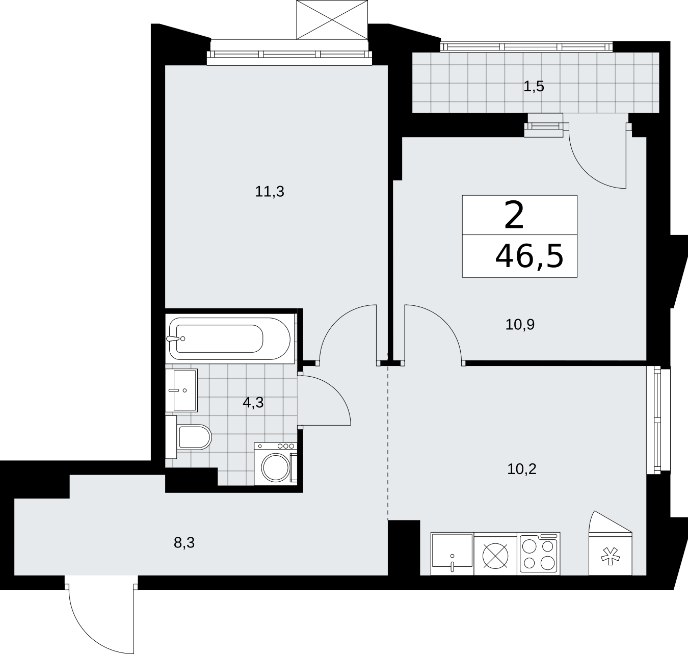 Объект по адресу Москва г, Десеновское п, Мостовая ул, д. 5