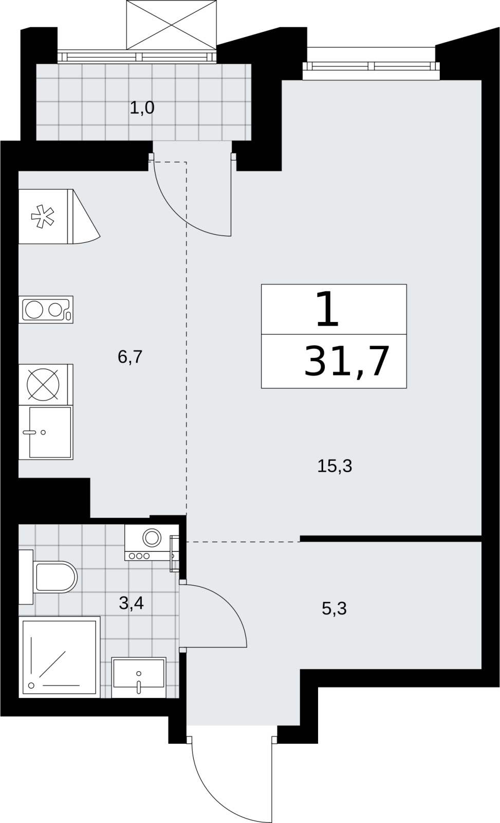 Объект по адресу Москва г, Десеновское п, Мостовая ул, д. 5