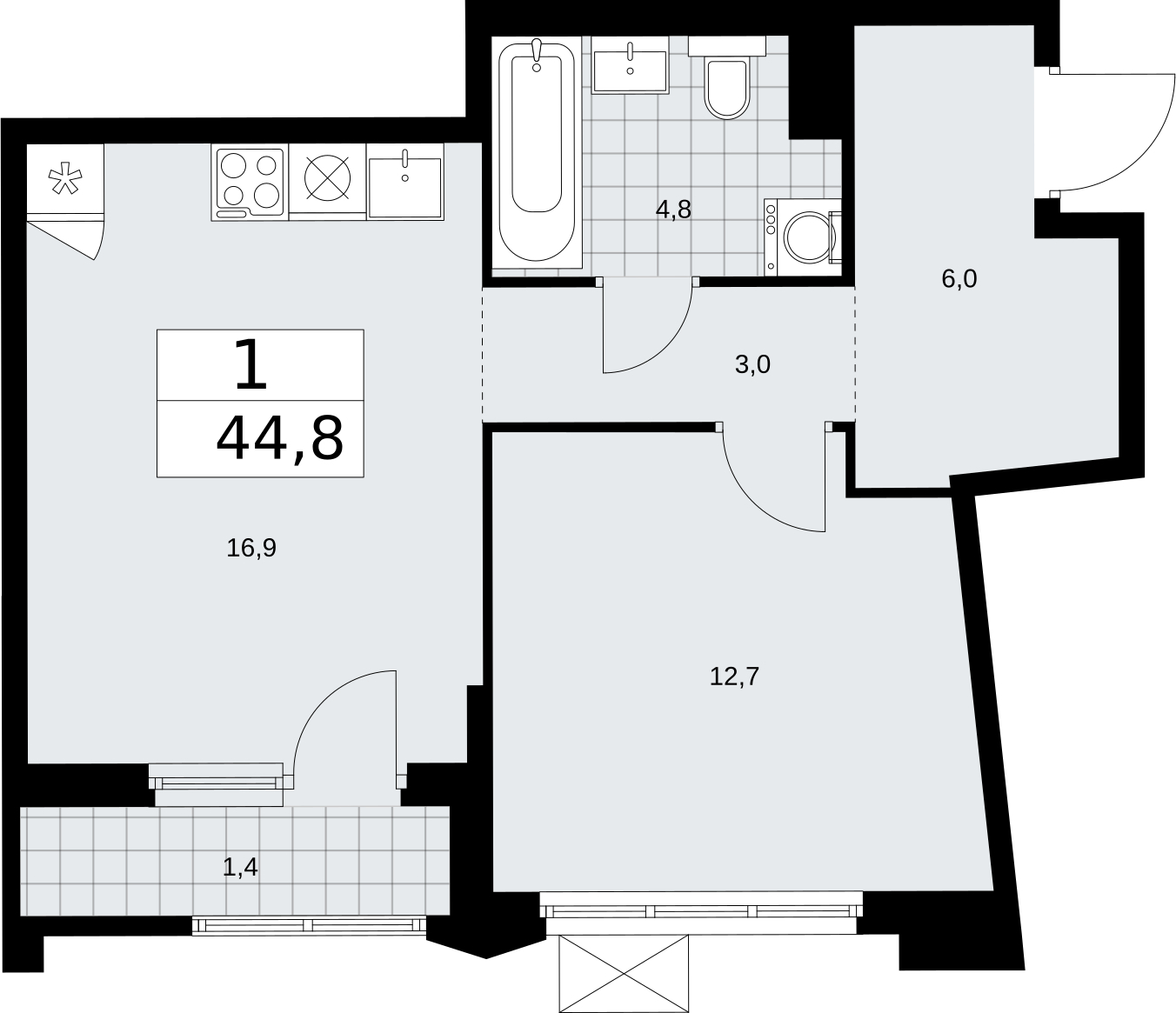Объект по адресу Москва г, Десеновское п, Мостовая ул, д. 5