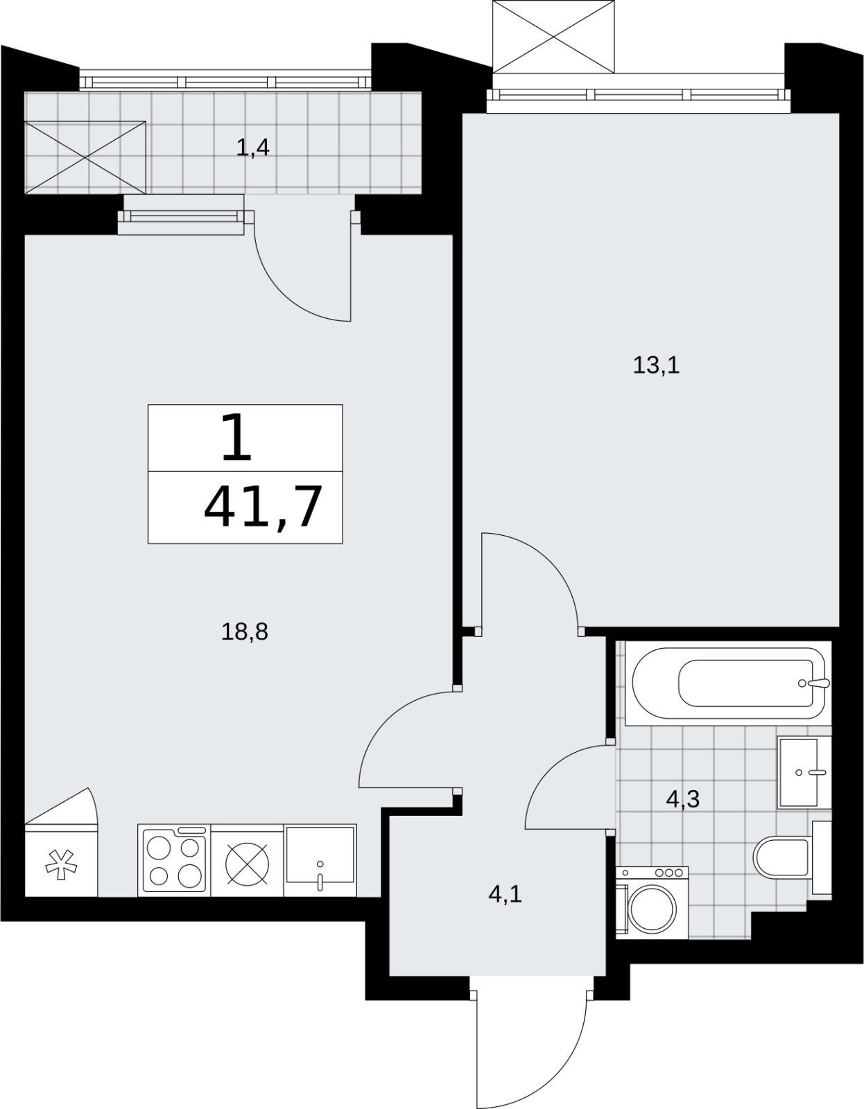 Объект по адресу Москва г, Десеновское п, Мостовая ул, д. 5