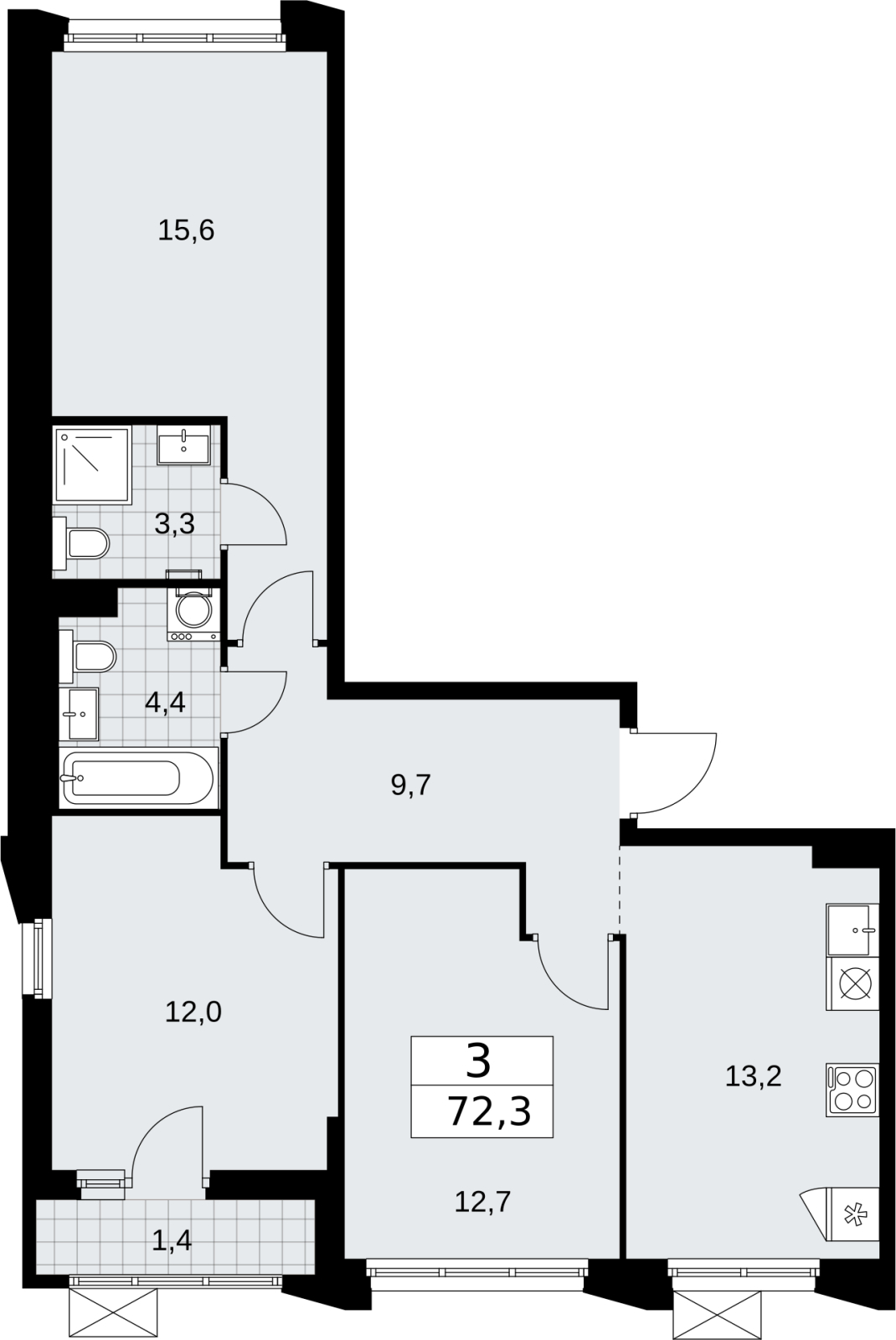 Объект по адресу Москва г, Десеновское п, Мостовая ул, д. 5