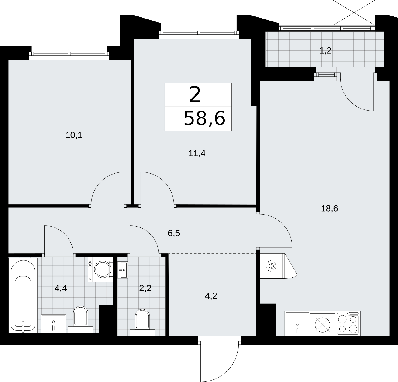 Объект по адресу Москва г, Десеновское п, Мостовая ул, д. 5