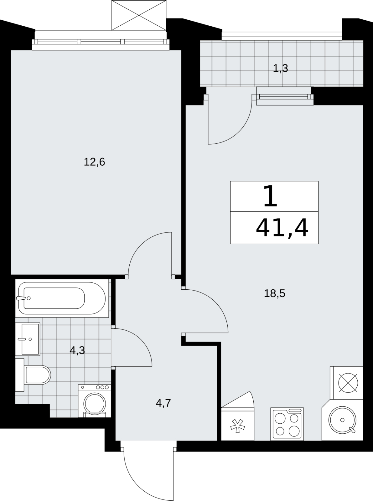 Объект по адресу Москва г, Десеновское п, Мостовая ул, д. 5