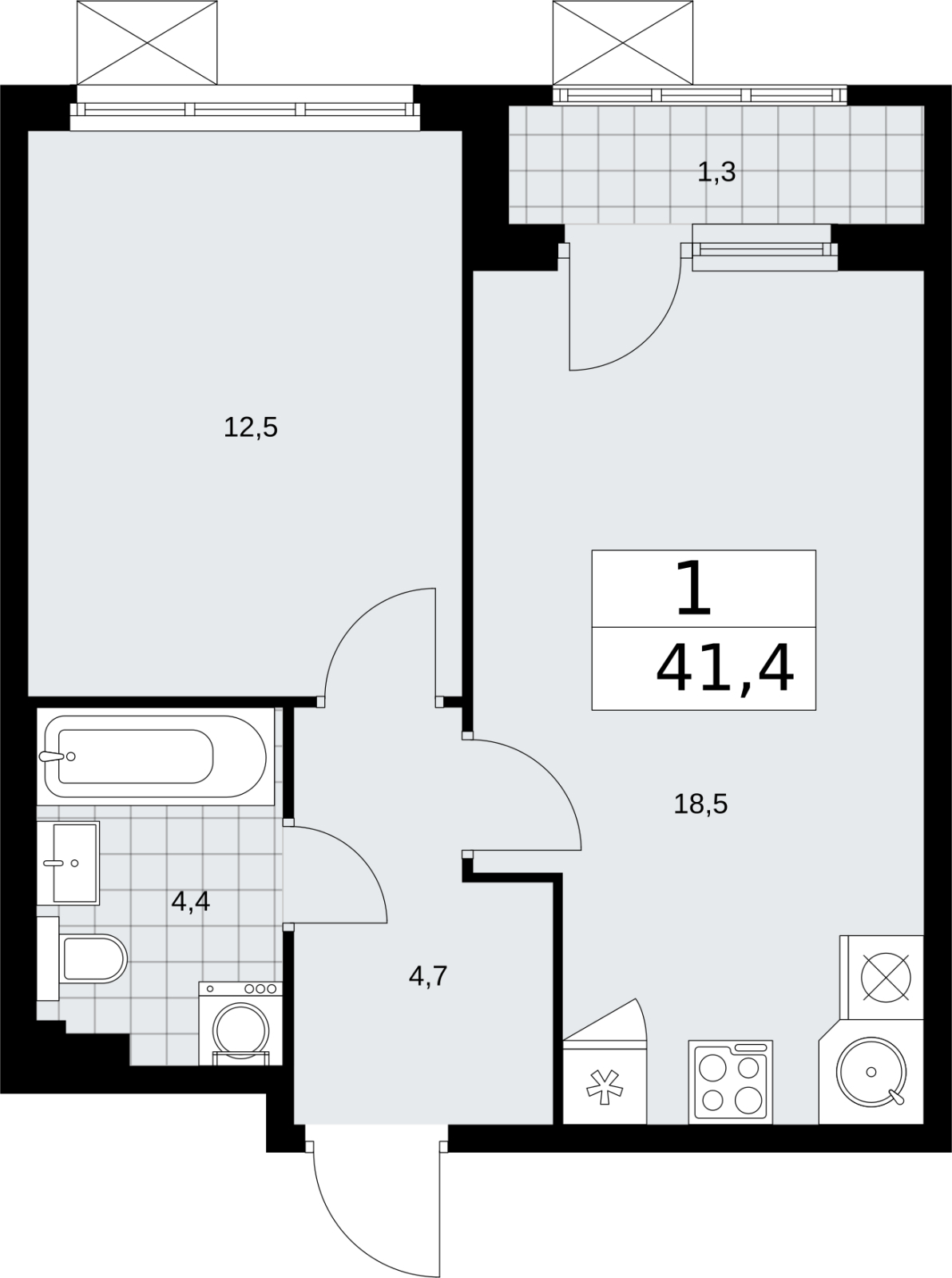 Объект по адресу Москва г, Десеновское п, Мостовая ул, д. 5