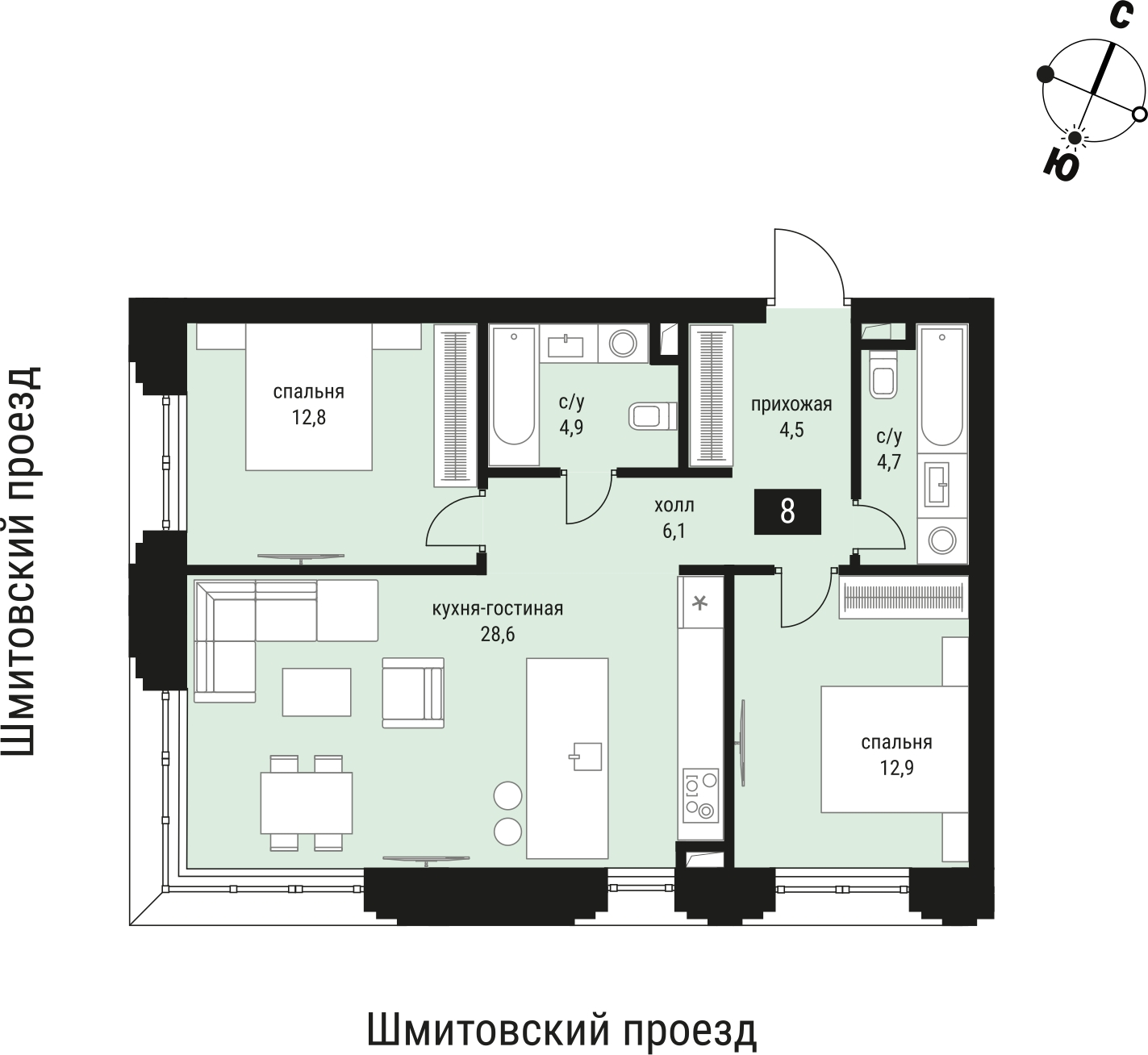 Объект по адресу Москва г, Шмитовский проезд, влд. 40