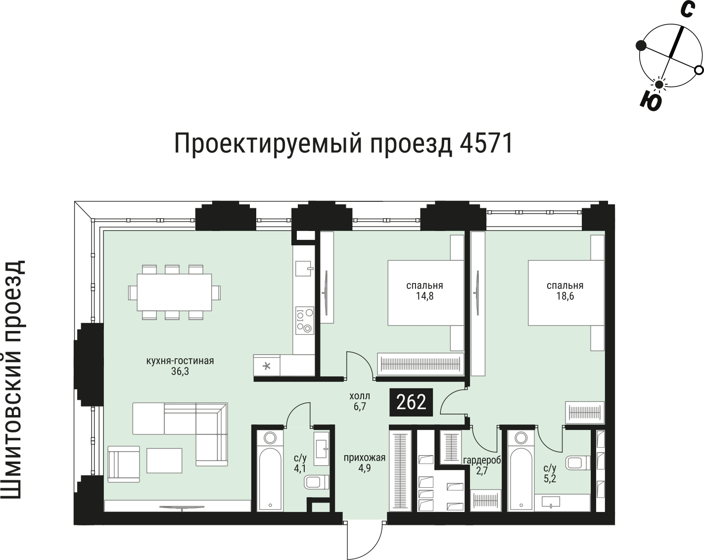 Объект по адресу Москва г, Шмитовский проезд, влд. 40