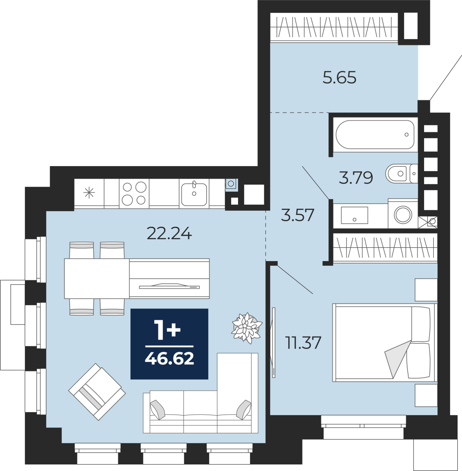 Объект по адресу Тюменская обл, Пожарных и спасателей ул, д. 5