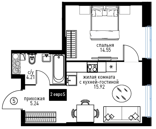 Объект по адресу Москва г, Мичуринский пр-кт, влд. 45