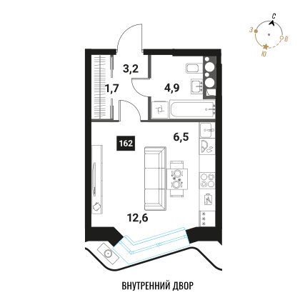 Объект по адресу Москва г, Семеновская наб, д. 1