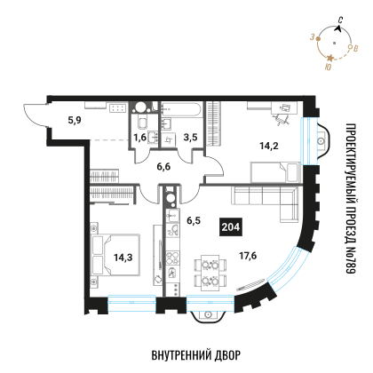 Объект по адресу Москва г, Семеновская наб, д. 1