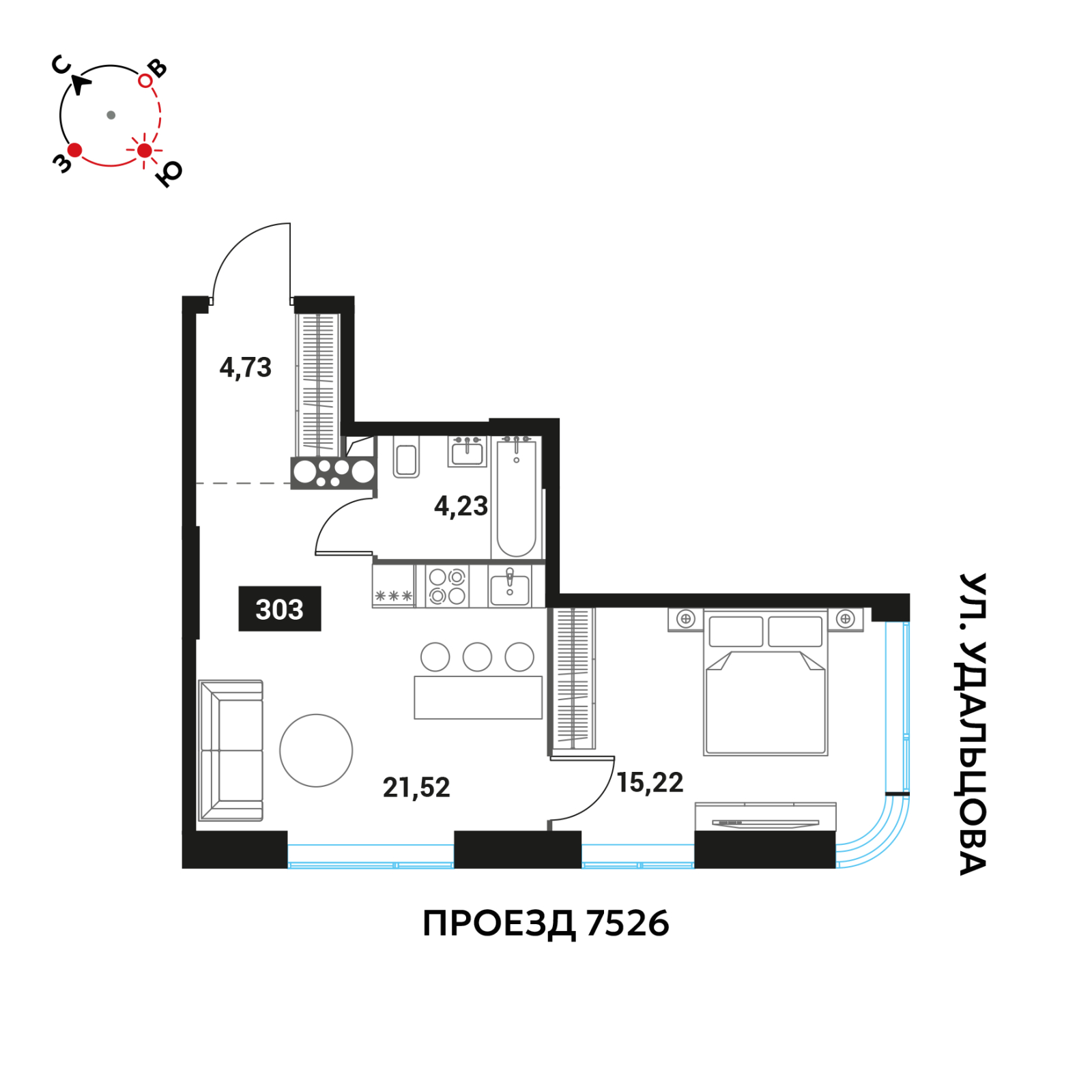 Объект по адресу Москва г, Мичуринский пр-кт, влд. 45
