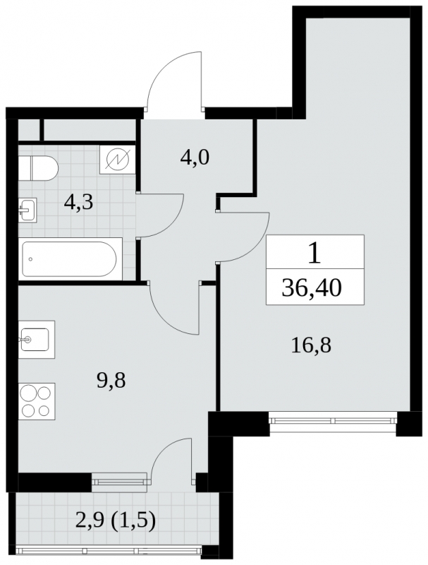 Объект по адресу Москва г, Бартеневская ул, д. 16