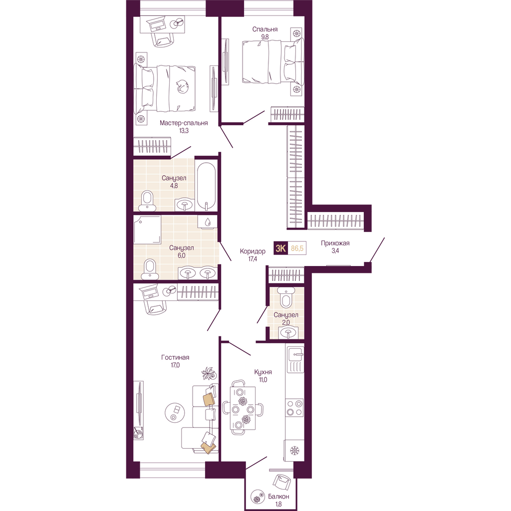 Объект по адресу Москва, Тургенева, 29 