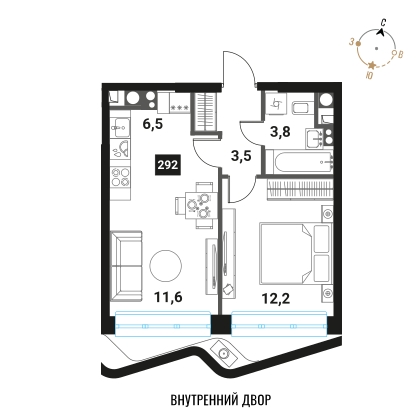 Объект по адресу Москва г, Семеновская наб, д. 1