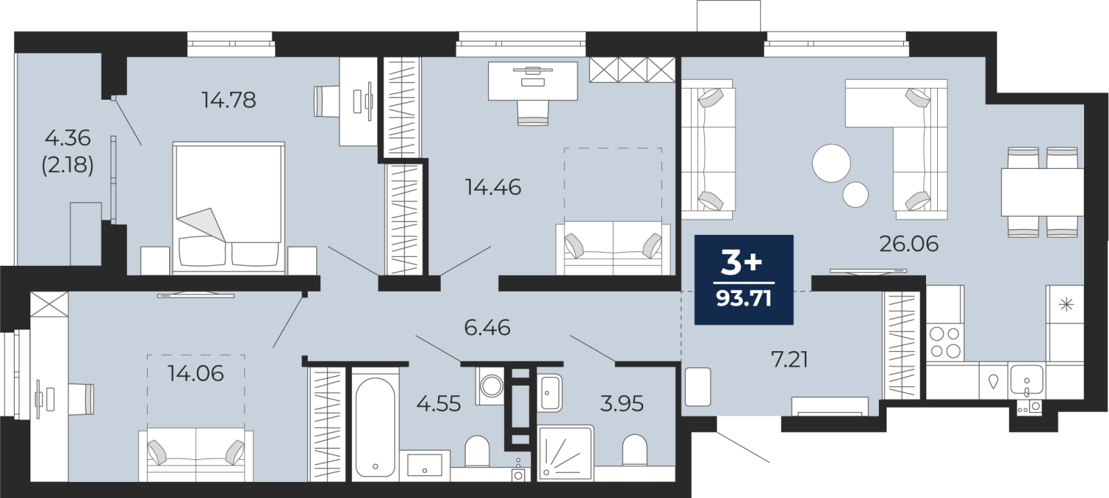 Объект по адресу Москва, Арктическая улица, 6 