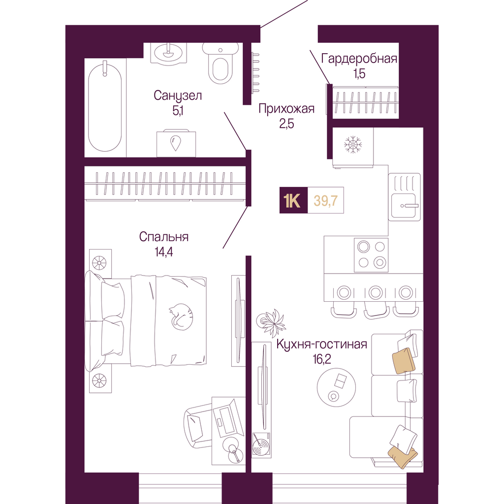 Фото квартиры по адресу Нижегородская обл, Тургенева ул, д. 29