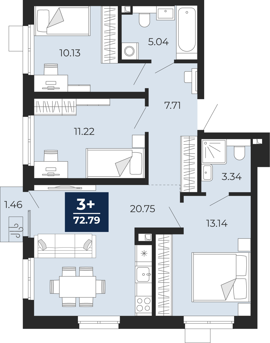Объект по адресу Москва, Перекопская, 19 