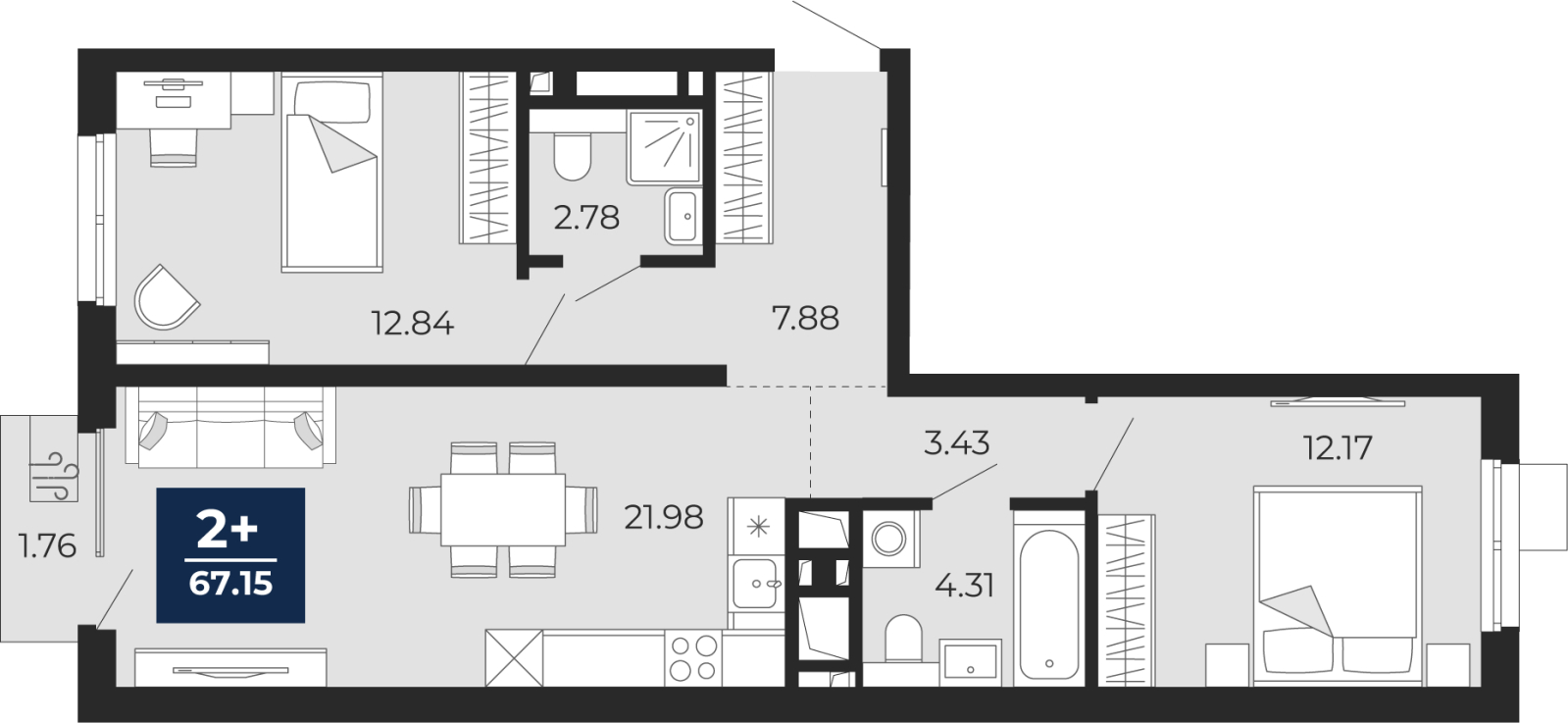 Объект по адресу Москва, Перекопская, 19 