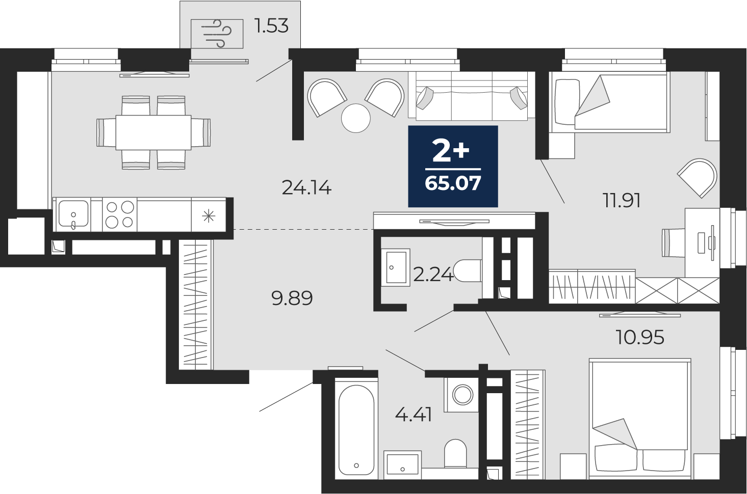 Объект по адресу Москва, Перекопская, 19 