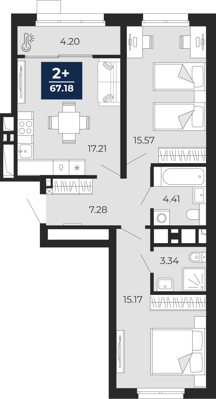 Объект по адресу Москва, Перекопская, 19 