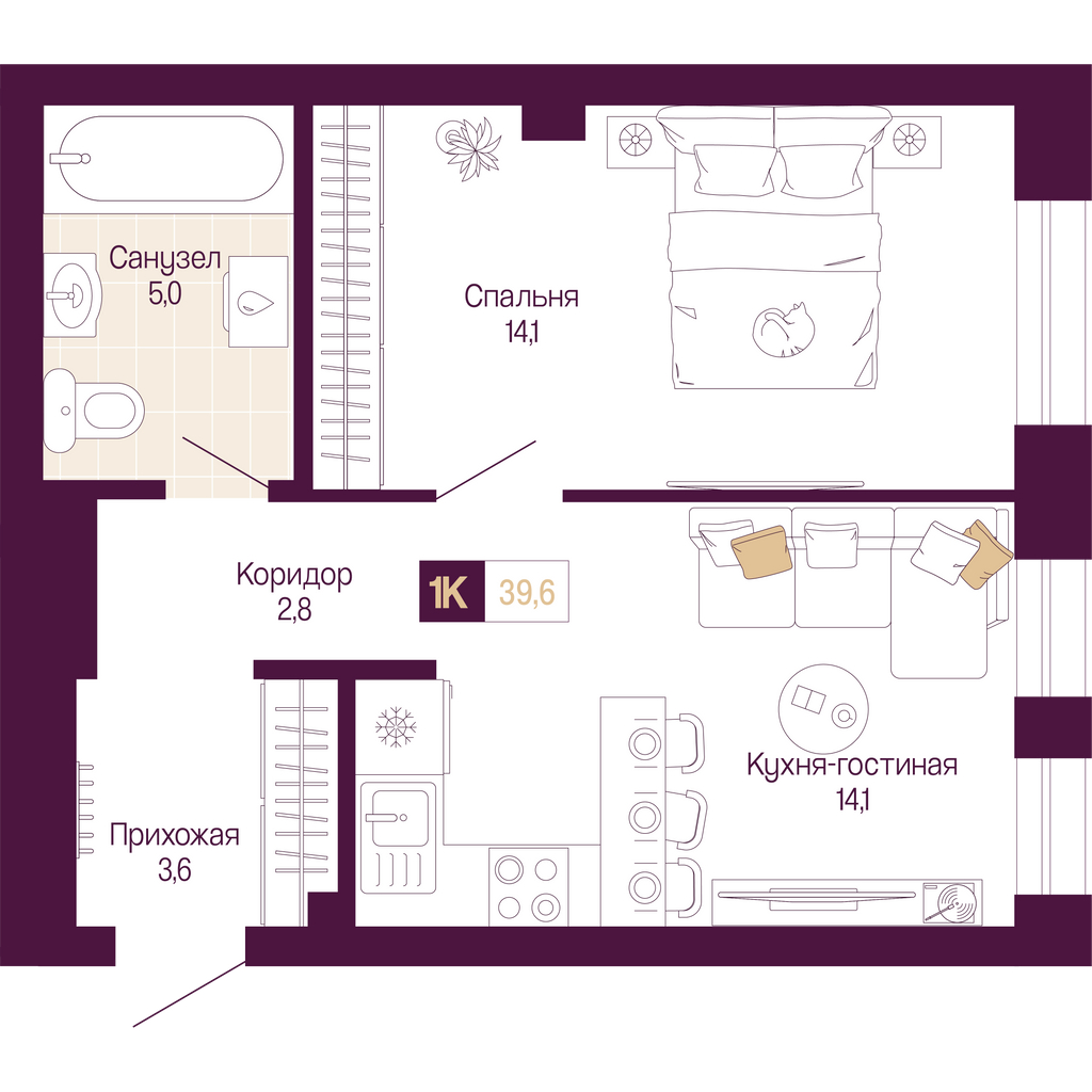 Фото квартиры по адресу Нижегородская обл, Тургенева ул, д. 29