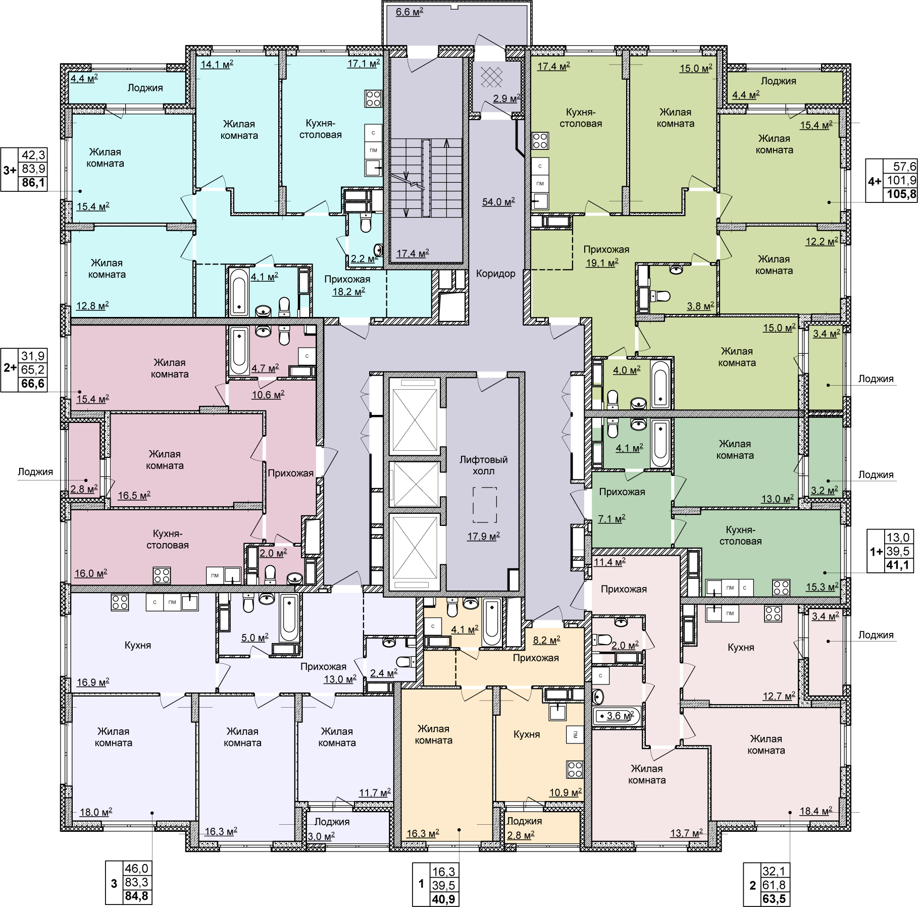 Объект по адресу Москва, Академика Сахарова, 97 