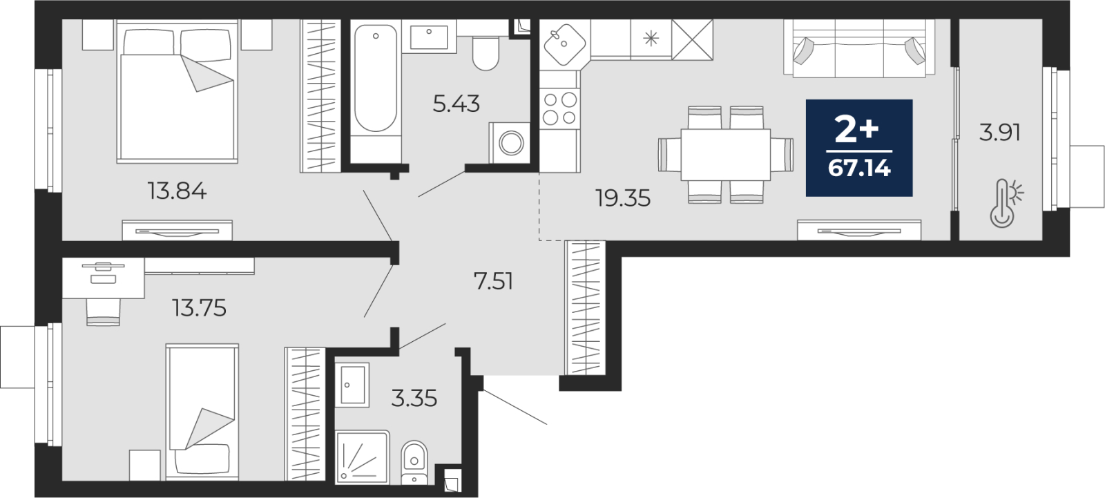 Объект по адресу Москва, Перекопская, 19 