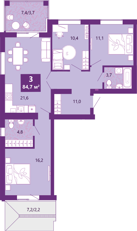 Объект по адресу Калининградская обл, Ленинградский р-н, Ключевая ул, д. 27В